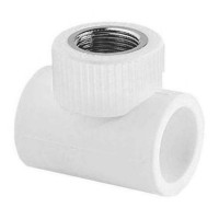 Тройник РОСТерм PPR комбинированная D25х3/4 х25 ВР Тройник РОСТерм PPR комбинированная D25х3/4 х25 ВР