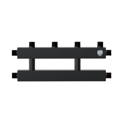 Коллектор на 2 (3) отопительных контура, в комплекте с кронштейнами, 150 кВт