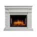 Портал Firelight Bricks 30 камень белый, белая эмаль