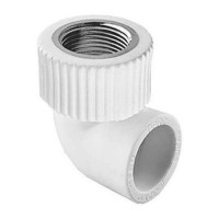 Угольник TEBO PP-R комб. внутр.р. 32x1", серый Угольник TEBO PP-R комб. внутр.р. 32x1", серый