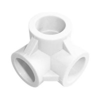 Тройник TEBO бел. PP-R двухплоскостной 20 (50/400) Тройник TEBO бел. PP-R двухплоскостной 20 (50/400)
