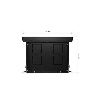 Конвектор внутрипольный Royal Thermo ATRIUM-150/200/1800-DG-U-DB