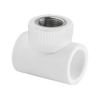 Тройник TEBO PP-R комбинированный НР 25х1/2" Тройник TEBO PP-R комбинированный НР 25х1/2"